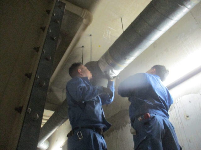 換気ダクト工事